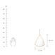 Дзеркало CARAT 26х21 см. H:26 см. L:21 см. 1000344014 1000344014 фото 3