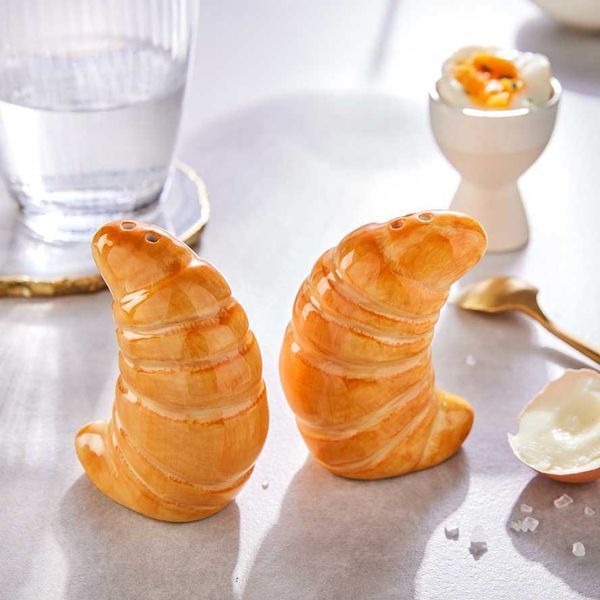 Набір кухонних ємностей 'круасан' (для солі/перцю) SALT PEPPER H:8 см. L:6 см. 1000517514 1000517514 фото