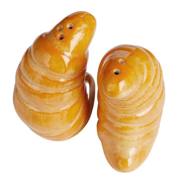 Набір кухонних ємностей 'круасан' (для солі/перцю) SALT PEPPER H:8 см. L:6 см. 1000517514 1000517514 фото
