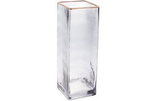 Ваза стеклянная Эвиан BONA 10x10x30 см. H:30 см. L:10 см. 591-304 591-304 фото