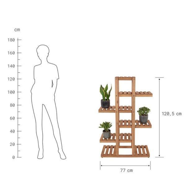 Подставка для цветов NEW GARDENING 77х28х120 см. H:120 см. L:77 см. 1000341348 1000341348 фото