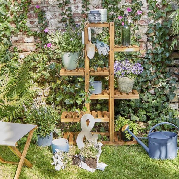 Подставка для цветов NEW GARDENING 77х28х120 см. H:120 см. L:77 см. 1000341348 1000341348 фото