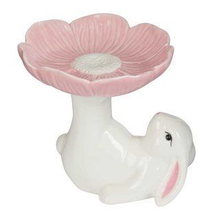 Прикраса декоративна заяць з квіткою EASTER 1000501198 1000501198 фото