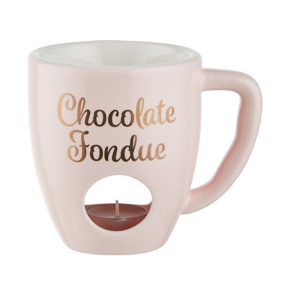 Фондю зі столовими приборами CHOCOLATE FONDUE 13.5х10х11 см. O:10 см. H:13.5 см. L:11 см. 10225381 10225381 фото