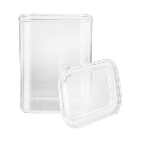 Ємність кухонна з кришкою CLEARANCE 16x11 см. H:21.5 см. L:16 см. V:2700 мл. 1000338691 1000338691 фото
