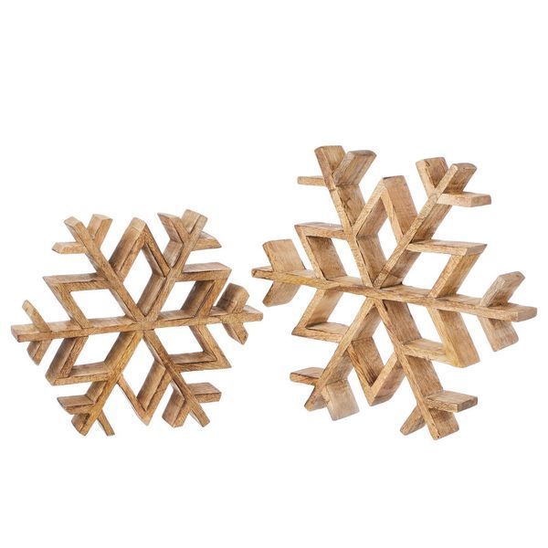 Прикраса декоративна SNOWFLAKE O:20 см. H:3.5 см. L:20 см. 1000435140 1000435140 фото