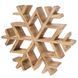 Прикраса декоративна SNOWFLAKE O:20 см. H:3.5 см. L:20 см. 1000435140 1000435140 фото 1