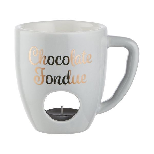 Фондю зі столовими приборами CHOCOLATE FONDUE 13.5х10х11 см. O:10 см. H:11 см. L:13.5 см. 10225380 10225380 фото