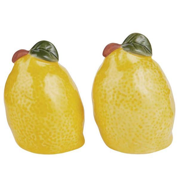 Набір кухонних ємностей 'лимон' (для солі/перцю) SALT PEPPER H:8 см. L:6 см. 1000517237 1000517237 фото