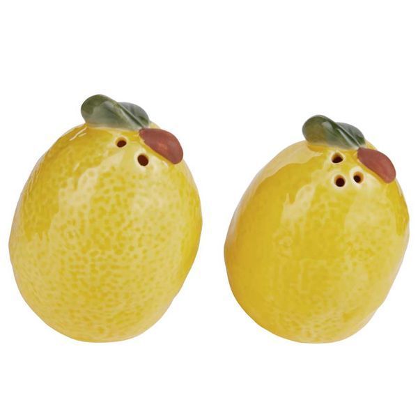 Набір кухонних ємностей 'лимон' (для солі/перцю) SALT PEPPER H:8 см. L:6 см. 1000517237 1000517237 фото