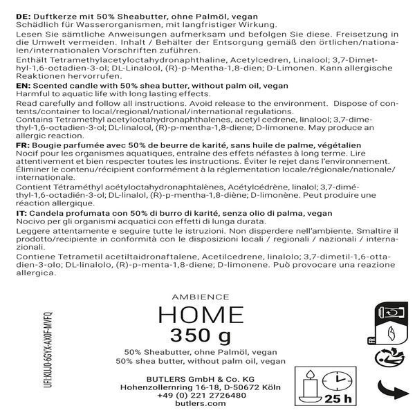 Свечка ароматизированная в банке &laquo;ваниль и кашемир&raquo; AMBIENCE 14х7 см. O:13.5 см. 10230943 10230943 фото
