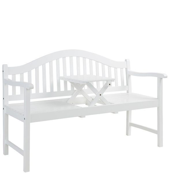 Лавка з навісним столиком BANQUETTE 140х60х90 см. 1000341329 1000341329 фото
