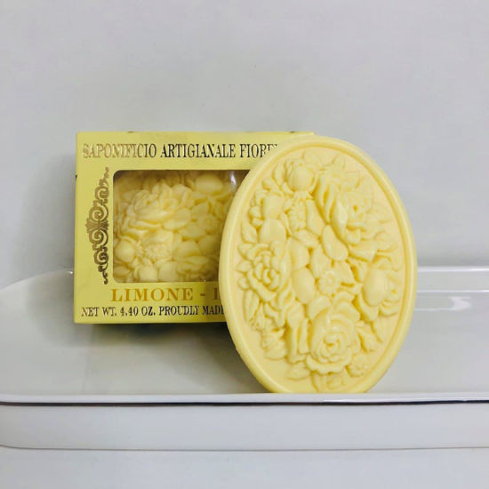 Изображение Мыло с ароматом лимона, круглое SAF-BOTTICELLI 125 гр. SAF-YK2