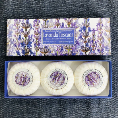 Изображение Мыло с ароматом лаванды SAF-LAVANDA TOSCANA 100 гр. SAF-ZCP36