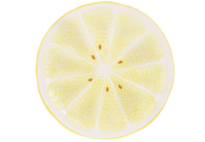 Зображення Блюдо керамічне Lemon  30.5x3 см. H:3 см. 928-057