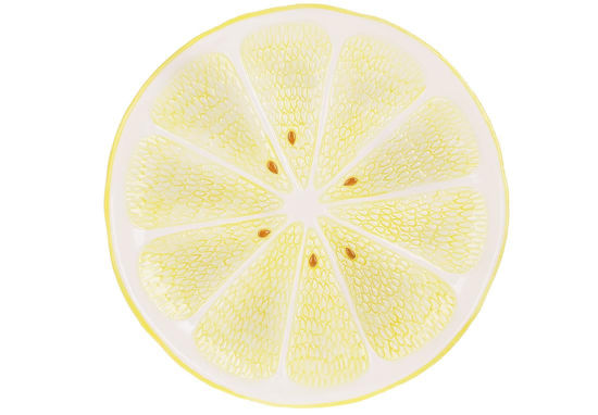 Зображення Блюдо керамічне Lemon  30.5x3 см. H:3 см. 928-057