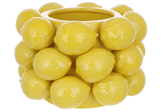 Изображение Ваза фарфоровая Lemon BONA 21x14 см. H:14 см. 457-324