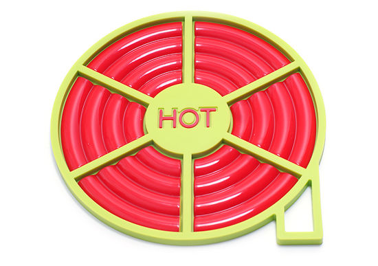 Изображение Подставка под горячее Каленая спираль BONA 16x16x0.75 см. H:0.75 см. L:16 см. 544-120