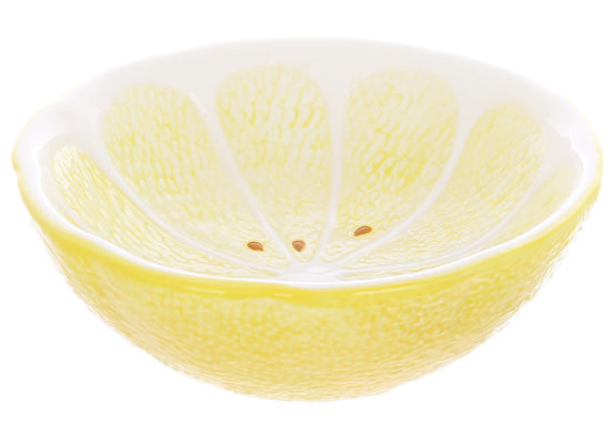 Изображение Салатница керамическая Lemon BONA 24x7.5 см. H:7.5 см. V:1000 мл. 928-051