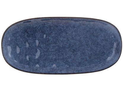 Зображення Блюдо овальне керамічне Casual BONA 15x2x31 см. H:31 см. L:15 см. 344-223