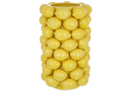 Зображення Ваза порцелянова Lemon BONA 26xx43 см. H:43 см. L:26 см. 457-327