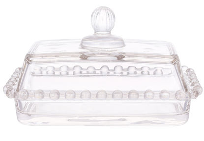 Зображення Маслянка скляна Bauble 16.8*10.5*9.5см BONA 16.8x10.5x9.5 см. H:9.5 см. L:16.8 см. 992-013