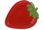 Зображення Тарілка керамічна Strawberry BONA 26x20.5x3 см. H:3 см. L:26 см. 928-049
