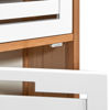 Изображение Шкаф с полочками для ванной комнаты WHITE SANDS 45х30х85 см. 10208208