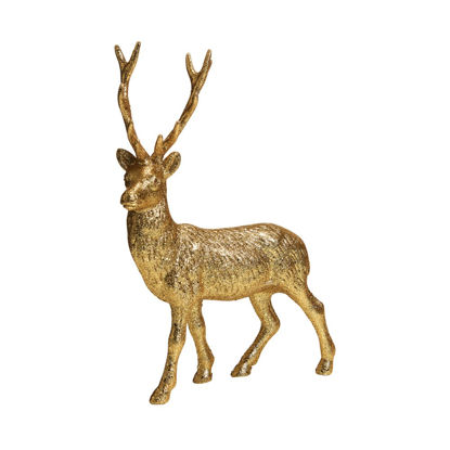 Зображення Прикраса декоративна для декорування оселі та приміщень X-MAS Deer H:30 см. 10212618