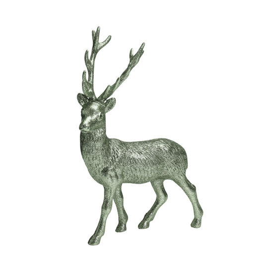 Зображення Прикраса декоративна для декорування оселі та приміщень X-MAS Deer H:30 см. 10212623
