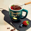 Изображение Фондю со столовыми приборами CHOCOLATE FONDUE 13.5х10х11 см. 10216283