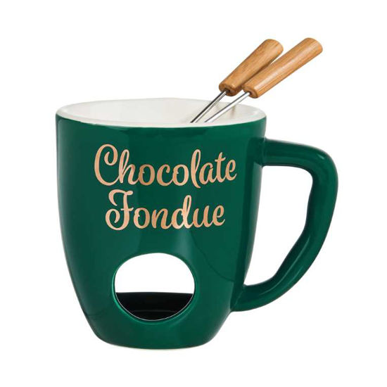 Изображение Фондю со столовыми приборами CHOCOLATE FONDUE 13.5х10х11 см. 10216283