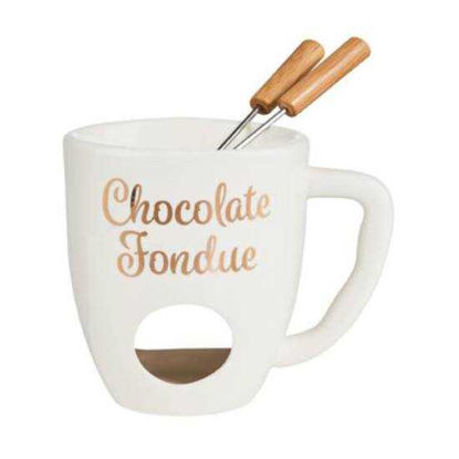 Зображення Фондю зі столовими приборами CHOCOLATE FONDUE 13.5х10х11 см. 10216287