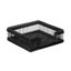 Изображение Подставка для салфеток плетеная BLACK BAMBOO 17.7х17.9х6.2 см. 10219194