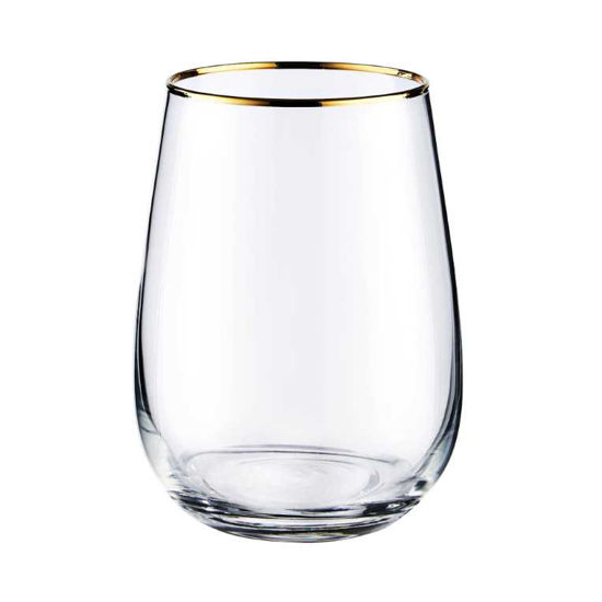 Зображення Склянка для води TOUCH OF GOLD V:590 мл. 10221159
