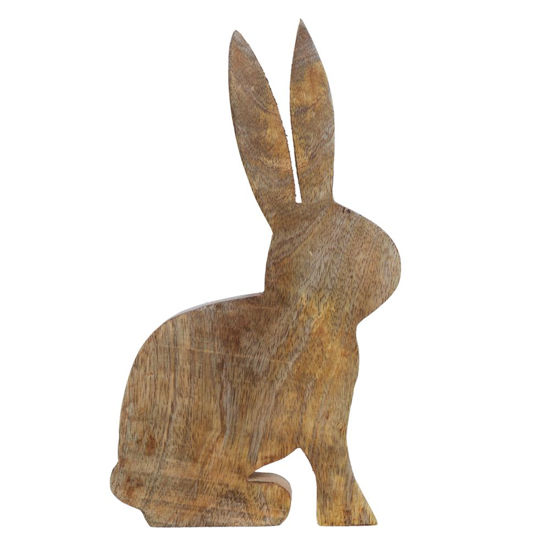 Изображение Декорации в виде кролика EASTER 18x2.4 см. H:28 см. L:18 см. 10221747