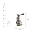 Зображення Декорація у вигляді кролика EASTER 20x33 см. H:49 см. L:20 см. 10221759