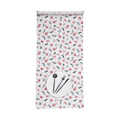 Изображение Подставка под тарелки RED BERRIES 160х50 см. H:50 см. L:160 см. 10225681