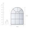 Зображення Дзеркало FINESTRA 50х70 см. H:70 см. L:50 см. 10225800