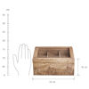 Зображення Коробка для зберігання TEA TIME 23х18 см. H:18 см. L:23 см. 10226513