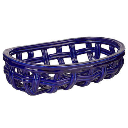 Изображение Корзина керамический CRAFT O:20 см. H:8 см. L:30 см. 10230382