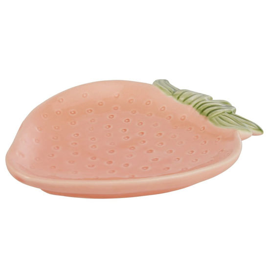 Зображення Тарілка декоративна STRAWBERRY O:11 см. H:2 см. L:12 см. 10230557